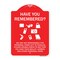 Signmission Have You Remembered We Are Not Responsible for Personal Items Left in Vehicles Double, RW-1824-23909 A-DES-RW-1824-23909 - alternate 1